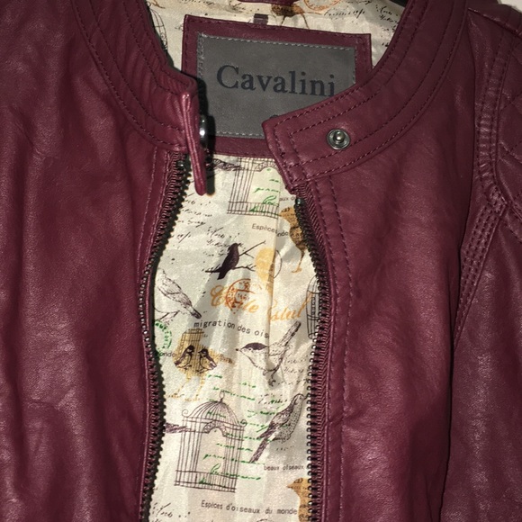 CAVALINI Vegan Leather Jacket - Picture 2 of 6